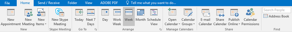 Open Calendar Button